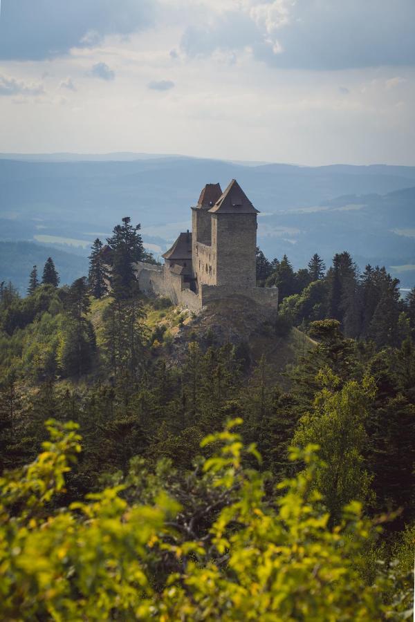 Apartman Sjezdovka Kasperske Hory Buitenkant foto