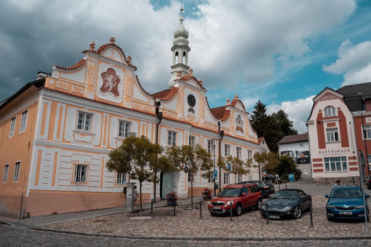 Apartman Sjezdovka Kasperske Hory Buitenkant foto