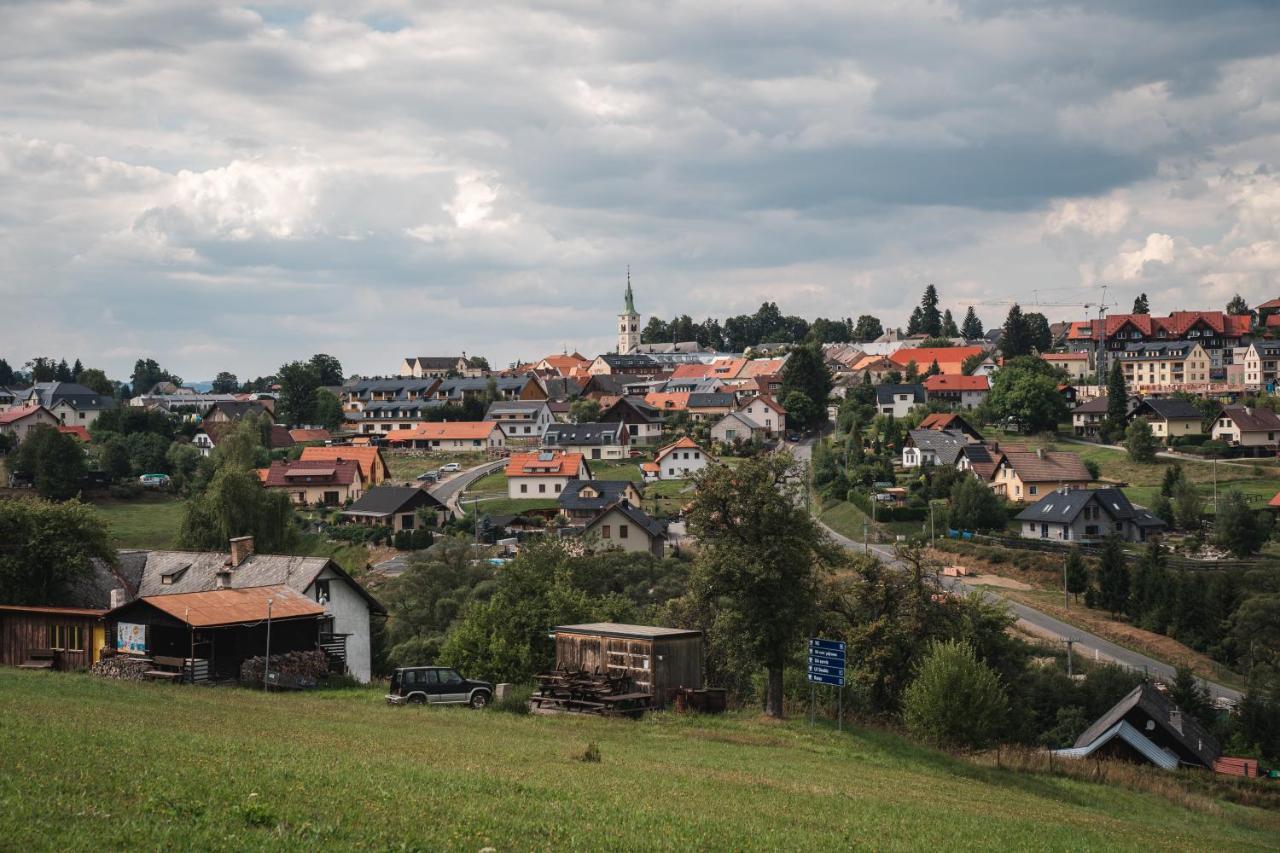 Apartman Sjezdovka Kasperske Hory Buitenkant foto